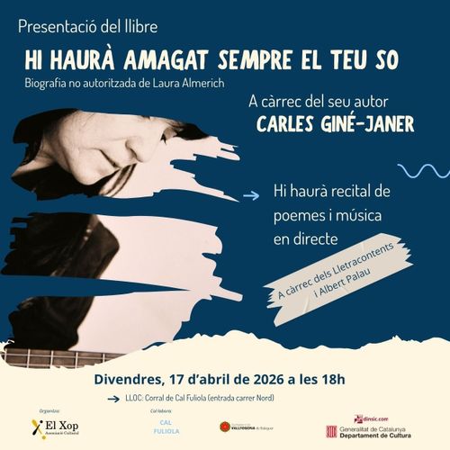 Presentació del llibre: Hi haurà amagat sempre el teu so 